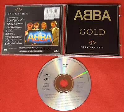 ABBA Gold Greatest Hits 1992 GERMANY CD Oop Early Press AGNETHA Super Trouper • £5.13