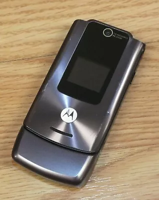 *FOR PARTS* Motorola W Series W490 Purple ( T-Mobile) GSM Cellular Flip Phone • $29.08
