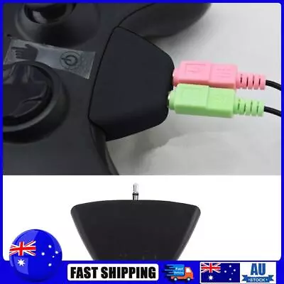 3.5mm Jack Micphone Earphone To 2.5mm Audio Adapter For Xbox 360 (Black) • $7.69