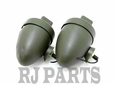 Jeep Ford Willys Military Blackout Cat Eye Marker Light Pair • $30.95