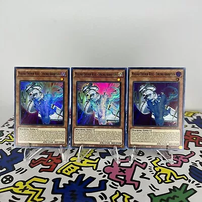 Yu-Gi-Oh X3 Meklord Emperor Wisel- Synchro Absorption LED7-EN017 Super 1st Ed NM • $1.49