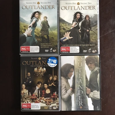 $21 • Buy Outlander : Season 1-2 & 3 | Boxset (Box Set Box Set, DVD, 2016) Region 4 & 1