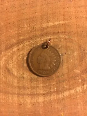 Indian Head Penny Coin Jewelry Charm Pendant 1 Cent USA • $12