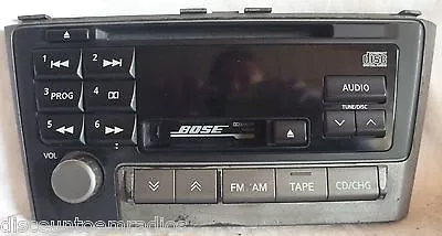 00 01 Nissan Maxima Bose Radio Cd Cassette Face Plate CNA08 • $6.25