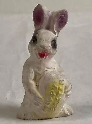 Vintage Minature Chalkware Easter Bunny • $8.99