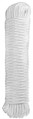 1/4 Inch By 80 Feet Diamond Braid Polypropylene Rope I Multipurpose Flagline Rop • $24.90