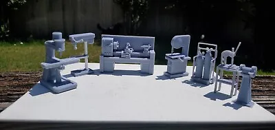 Machine Shop G Scale (1/24) 3D Printed • $95