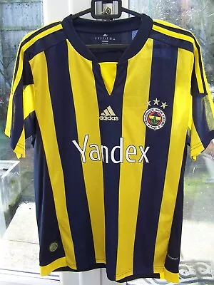 Fenerbache Home Shirt VAN PERSIE Size Uk Medium • £14.99