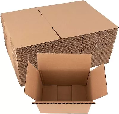 6x4x4 Shipping Packing Mailing Moving Boxes Corrugated Carton 100 % Best • $39.59