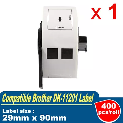 1 X Compatible For Brother DK-11201 Address Label 29mm X 90mm QL500 QL570 QL700 • $14.50