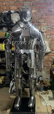 Medieval Gothic Wearable Suit Of Armor Knight Larp Armour Combat Full Body Prop • $699