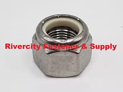 5/16-24 Stainless Steel Nylon Insert Stop Nuts 5/16x24 Nuts 5/16 X 24 Lock Nut • $8.88