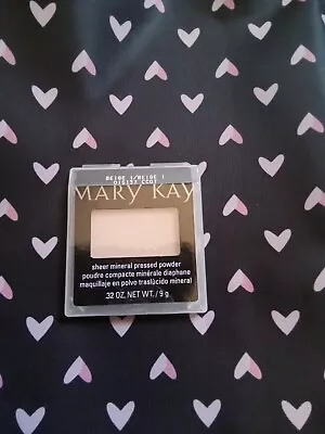 Mary Kay Sheer MINERAL Pressed Powder BEIGE 1 NIB 015137 RA19 • $14.20