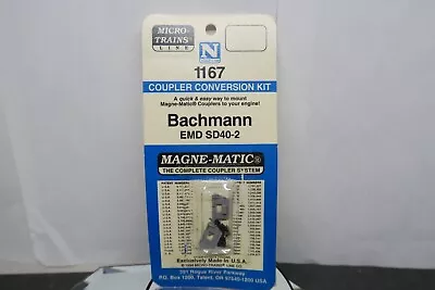 Micro Trains N Scale #1167 Bachmann Emd Sd40-2 Coupler Conversion Kit! Read! • $14.99