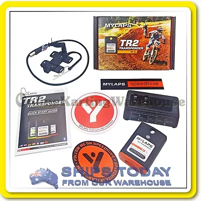 MyLaps TR2 Transponder X2 Transponder MX Motorcross Inc 1yr Subs NOT KART / CAR • $199.95