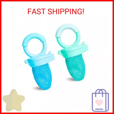 Munchkin Fresh Food Feeder 2 Count (Pack Of 1) Blue/Mint • $9.20