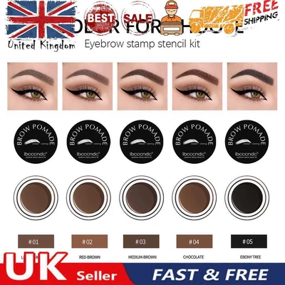 £6.99 • Buy Professional Eyebrow Make Up Natural Contour Eyebrow Enhancers Powder Palette UK