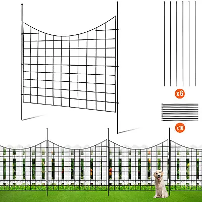 VEVOR Garden Fence No Dig Fence 36.6''(H)x29.5''(L) Animal Barrier Fence 5 Pack • $40.99