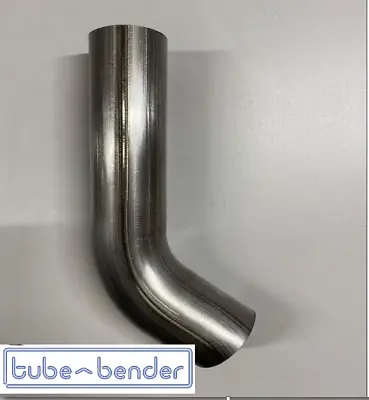 3  (76.2mm) 45 Degree Tight 1D 304 Stainless Steel Exhaust Mandrel Bend • £15