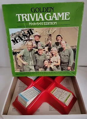 Vintage Some NEW MASH Golden Trivia Game Original 1984 Edition Complete! • $24.99