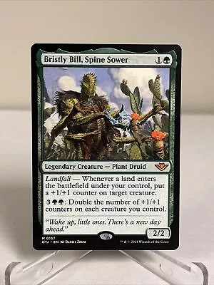 MTG Bristly Bill Spine Sower  - Outlaws Of Thunder Junction • $16