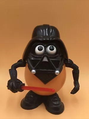 Mr Potato Head Darth Vader W/ Red Lightsaber Stars Wars Toy Figure • $32