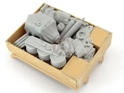 Panzer Art 1/35 Sd.Kfz.9 Famo Half-track WWII Cargo Load Stowage Set RE35-482 • $51.25