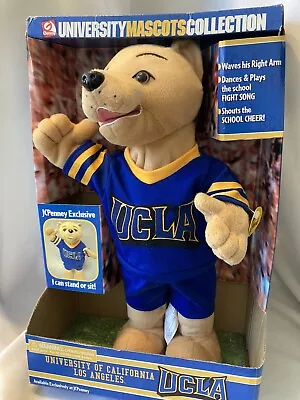 JC Penney UCLA Bear - University Mascots Collection - Animated!  Tested!  NICE! • $29.99