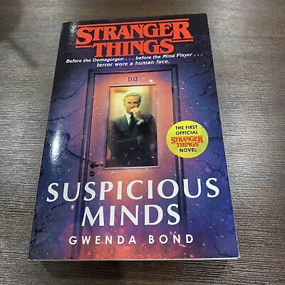 $0.99 • Buy Stranger Things: Suspicious Minds: The First Official Novel By Gwenda Bond...