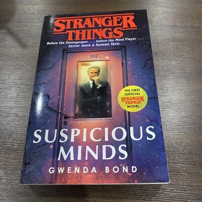 $0.99 • Buy Stranger Things: Suspicious Minds: The First Official Novel By Gwenda Bond...