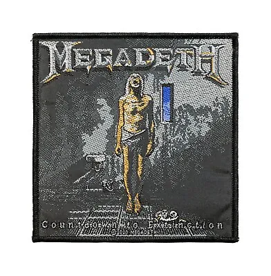 Megadeth Countdown To Extinction Woven Sew On Battle Jacket Patch -  089-4 • $6.50