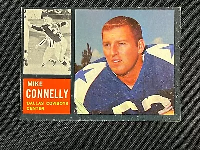 1962 Topps Football Card Mike Connelly #44 KB • $4.99