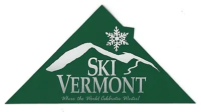 Vintage Ski Vermont Ski Snowboard Mountain Resort Sticker Decal • $3.99