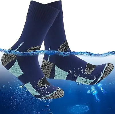 Waterproof Socks Breathable Athletic Hiking Wading Trail Kayaking Skiing Socks • $15.98