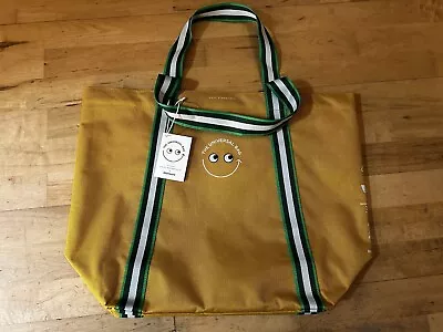 Anya Hindmarch  Morrisons Mustard Yellow The Universal Bag  Limited Edition Bag • £19.99