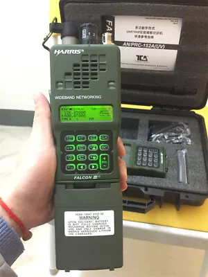 TCA PRC-152（UV) GPS VER FM Walkie Talkie Multiband Aluminum Military Radio UHF • $323.70