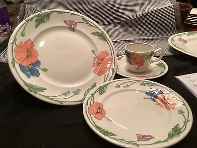 Villeroy & Boch  Amapola  Pattern 4 Piece Place Setting Made In Germany  • $45