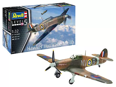 Revell 04968 - 1/32 Hawker Hurricane Mk Iib - New • £38.93