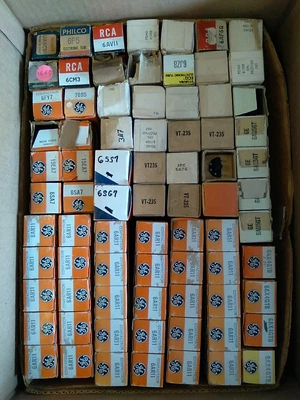$18.99 • Buy 8988 Huge Lot Of Misc Brands 6ar11 6sa7 6sg7 6ax4 5876 Vt235 6sg7  Vacuum Tubes 