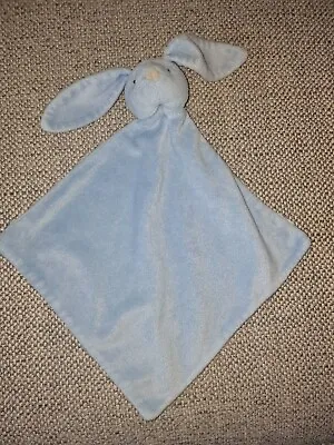 George Baby Blue Bunny Rabbit Comforter Blanket • £10