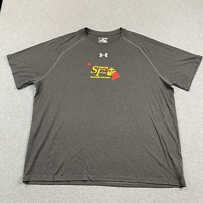 Under Armour Shirt Mens 2XL Loose Heatgear Polyester Marine Corps Base Hawaii • $12.99