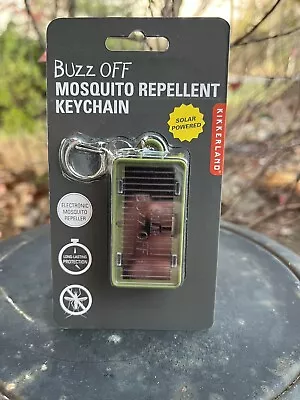 Kikkerland Personal Mosquito Repeller Key Chain NEW Solar Powered  • $12