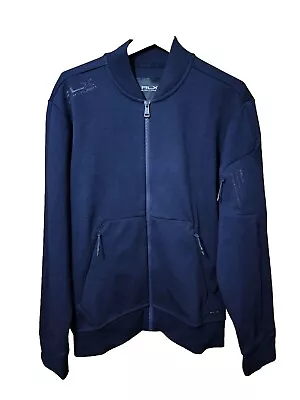 NWT $248 RLX Ralph Lauren Navy Blue Full Zip Jacket Size M • $95.99