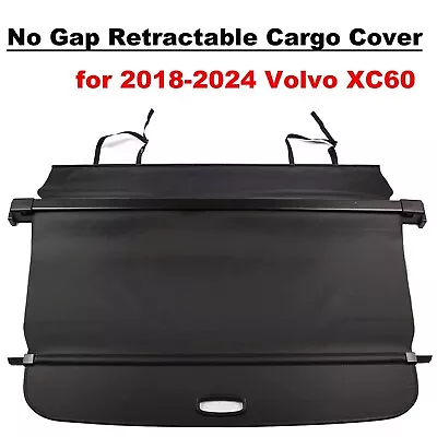 Retractable Cargo Cover For 18 19 20-24 Volvo XC60 SUV Rear Trunk Privacy Shade • $89.98