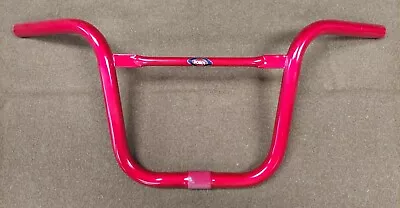 Vintage NOS Original Dorcy Motocross Box Bars Metallic Red Old School BMX 70's • $79.99