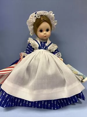 Vintage Madame Alexander BETSY ROSS 8” SL Historical Doll #431 Box & Tag JULY 4 • $20