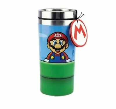 Official Super Mario Nintendo Warp Pipe Travel Mug New With Tags • £13.99