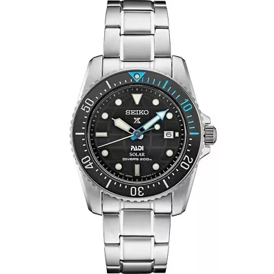 Seiko SNE575 Prospex PADI Edition Men’s 38mm Solar Powered Dive Watch • $300