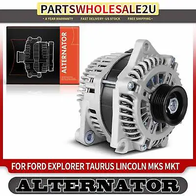 Alternator For Ford Explorer Taurus Flex Lincoln MKS MKT V6 3.5L 200A 12V CW 6G • $176.99