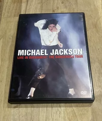 Michael Jackson Live In Bucharest The Dangerous Tour DVD 📀 🔥 • £4.85